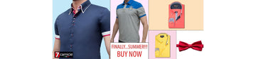 SUMMER COLOURS FROM 7CAMICIE