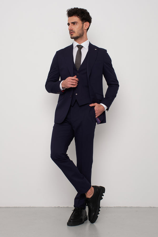 Polyviscose Man Jacket Blue