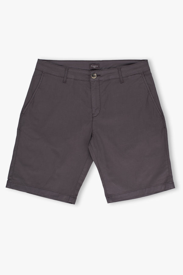 Cotton Stretch Man Bermuda Grey