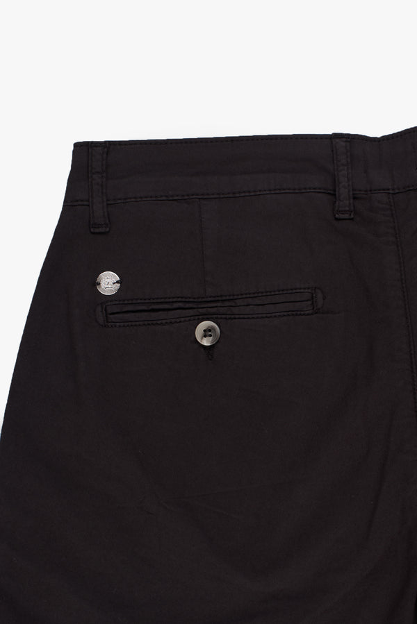 Cotton Stretch Man Bermuda Black