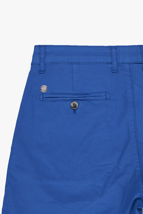Cotton Stretch Man Bermuda Navy Blue