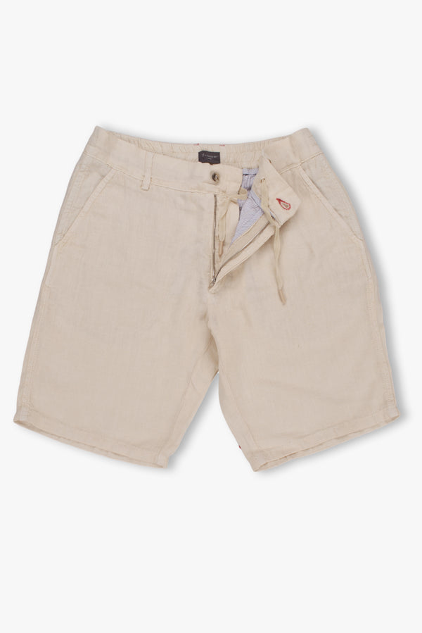 Bermudas Hombre Sport Lino Beige