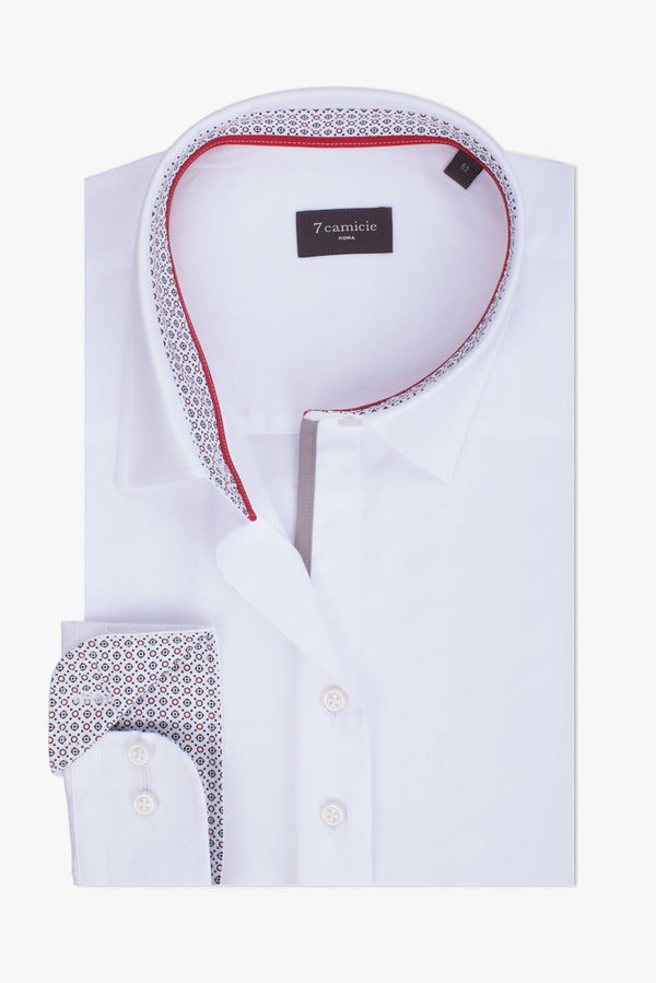 Chemise Femme Beatrice Sport Oxford Blanc