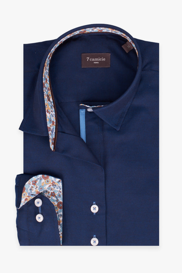 Chemise Femme Beatrice Sport Oxford Bleu