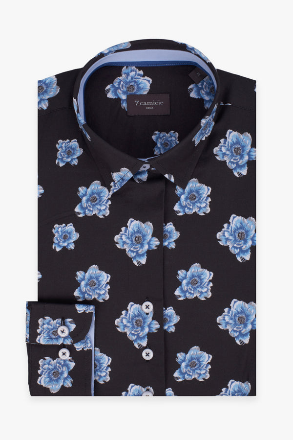 Chemise Femme Beatrice Sport Popelin Bleu Bleu clair