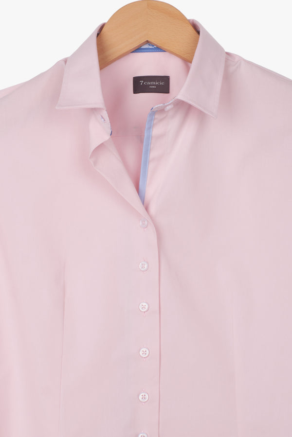 Chemise Femme Beatrice Sport Popelin Stretch Rose