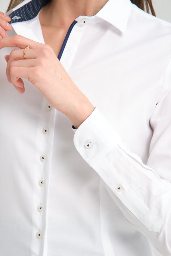 Chemise Femme Beatrice Sport Oxford Blanc