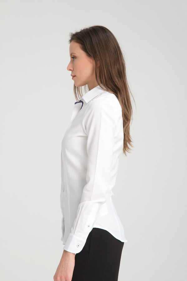 Chemise Femme Beatrice Sport Oxford Blanc