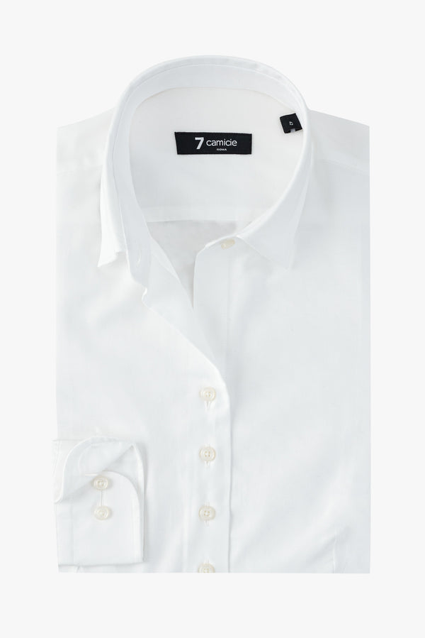 Chemise Femme Linda Oxford Blanc