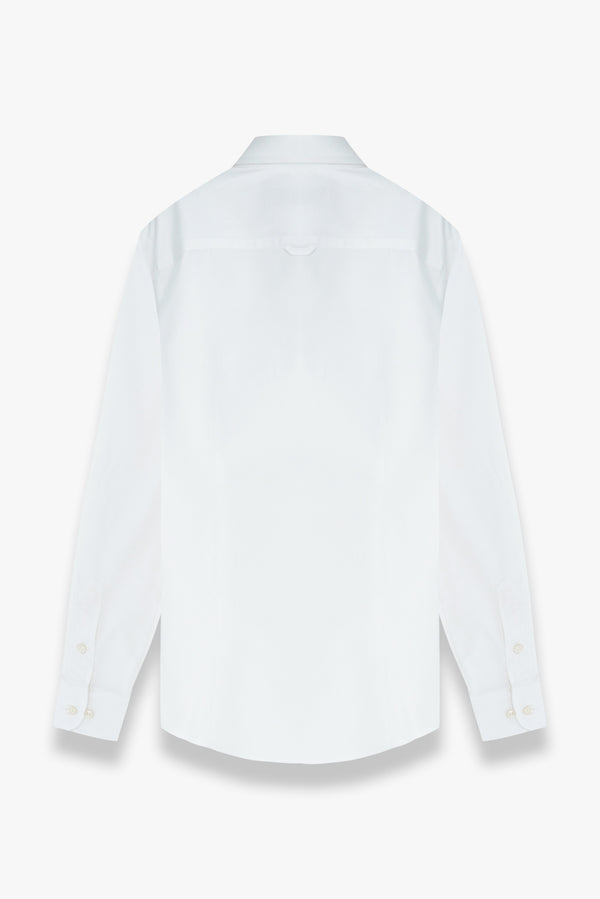 Chemise Femme Linda Essential Popelin Stretch Blanc