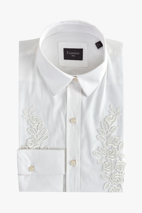 Camisa Mujer Popelin Stretch Blanco