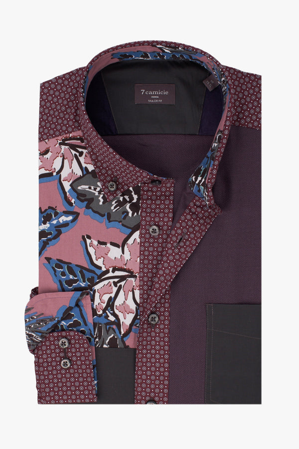 Chemise Homme Sport Armuré Brun Noir