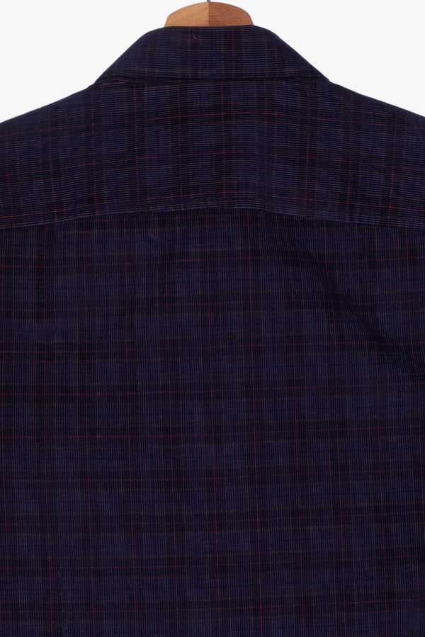 Camicia Uomo Sport in Velluto con Tasche