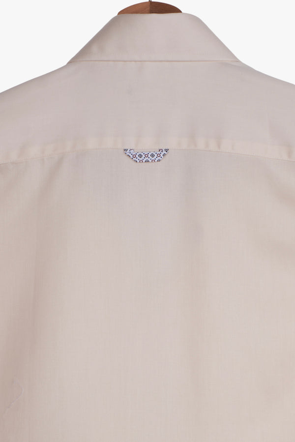 Chemise Homme Leonardo Sport Satin Blanc