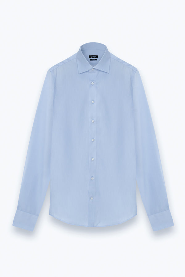 Leonardo Essential Oxford Man Shirt Light Blue Non Iron