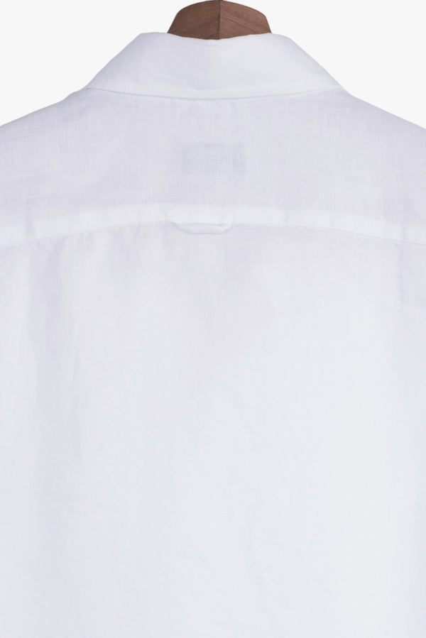 Leonardo Essentials Linen Man Shirt White