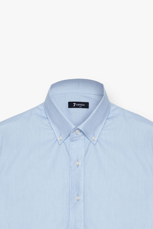 Leonardo Essential Herren Hemd Oxford Hellblau