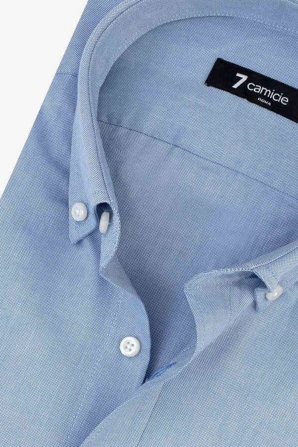 Leonardo Essential Herren Hemd Oxford Blau