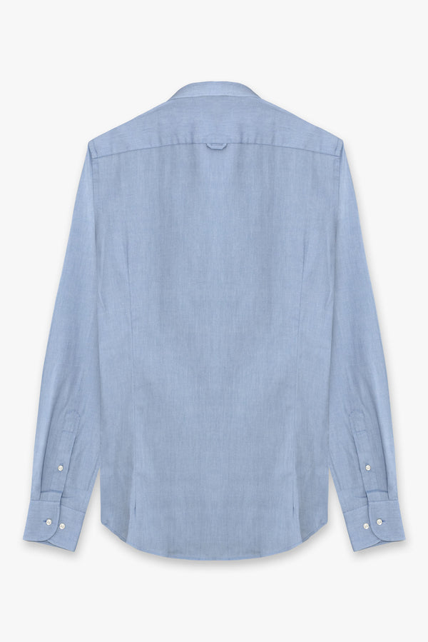 Leonardo Essential Herren Hemd Oxford Blau