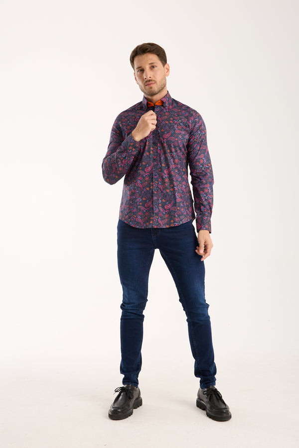 Chemise Homme Donatello Iconic Bleu Rose