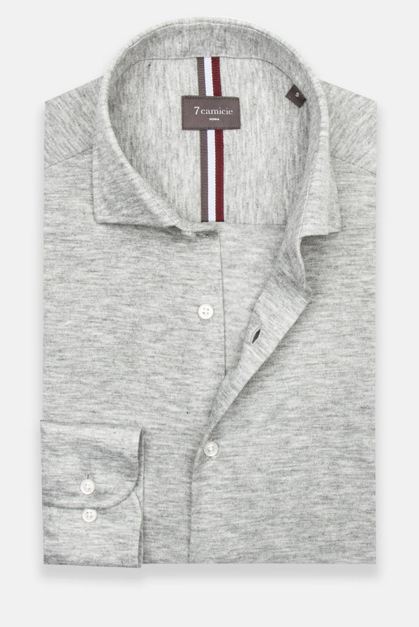 Chemise Homme Coton Gris clair Gris