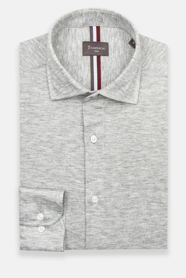 Chemise Homme Coton Gris clair Gris
