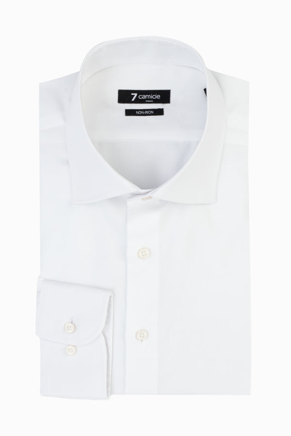 Camisa Hombre Firenze Oxford Blanco Sin plancha