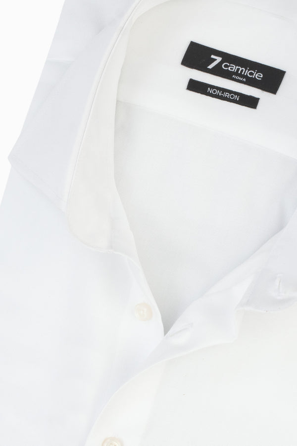 Camisa Hombre Firenze Oxford Blanco Sin plancha