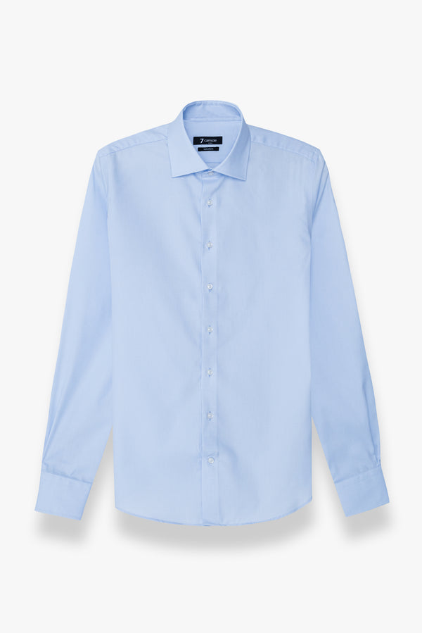 Firenze Essential Oxford Man Shirt Light Blue Non Iron