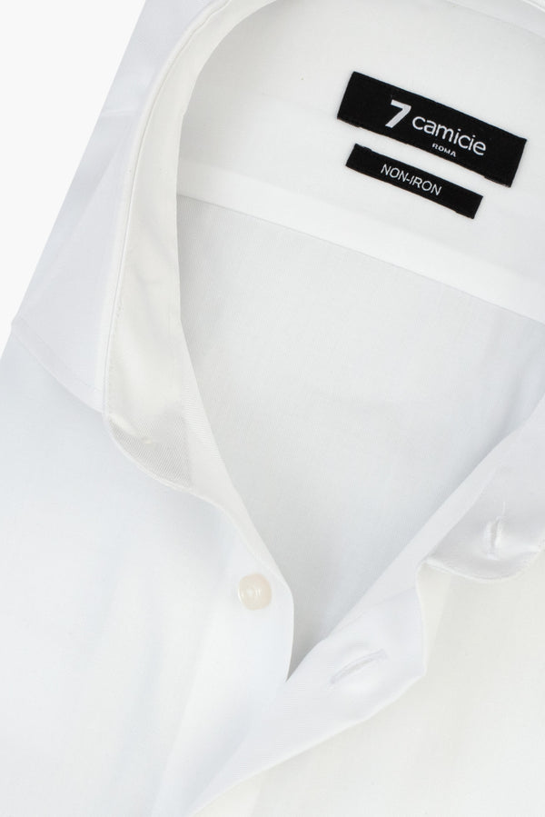 Firenze Essentials Twill Man Shirt White Non Iron