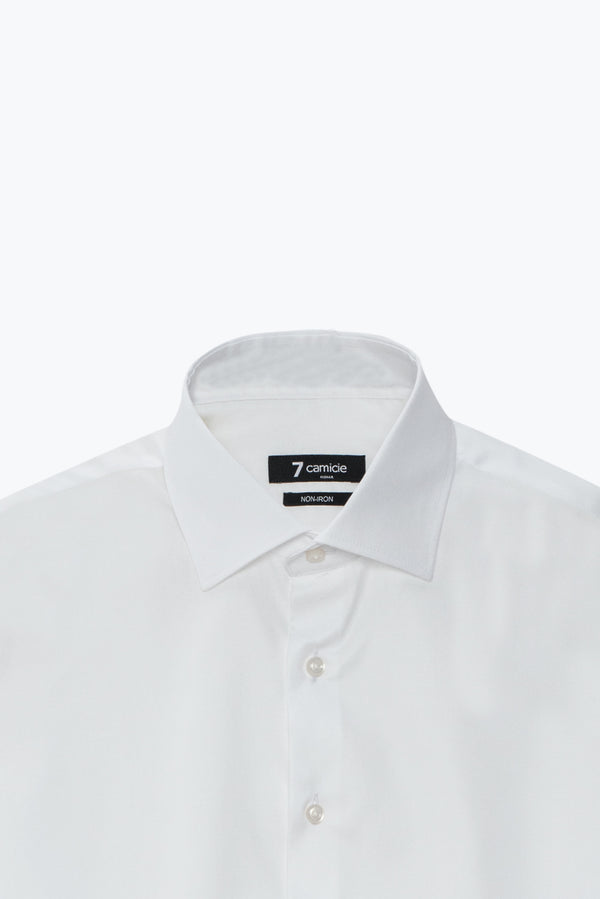 Firenze Essentials Twill Man Shirt White Non Iron