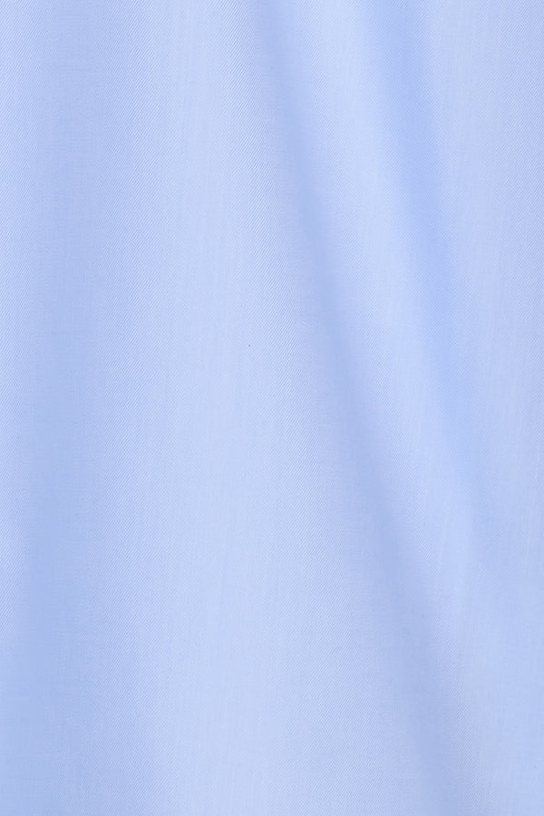 Camicia Uomo Firenze Essential Twill Celeste No Stiro
