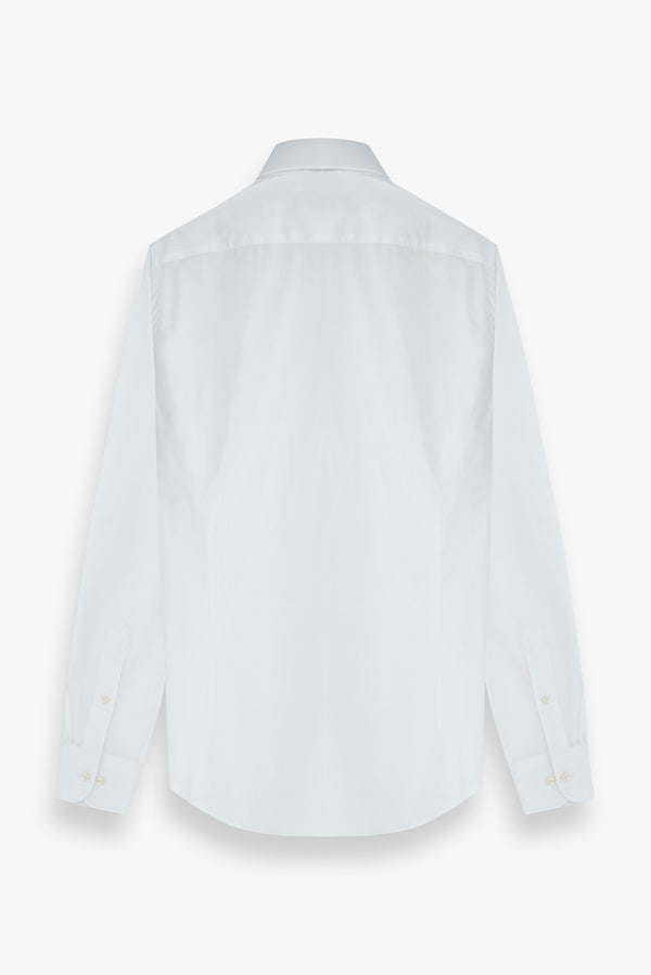 Romeo Essentials Poplin Stretch Man Shirt White