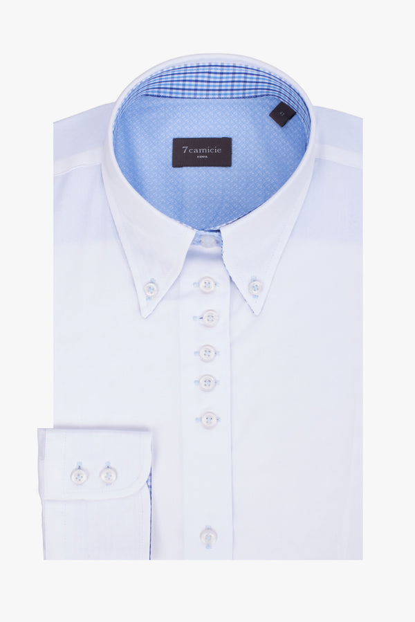 Chemise Femme Silvia Iconic Popelin Stretch Blanc