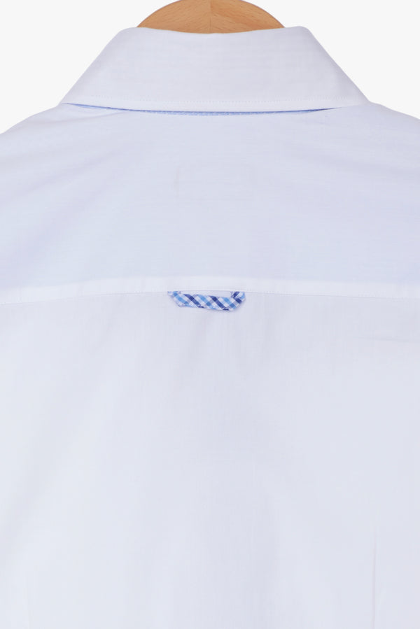 Chemise Femme Silvia Iconic Popelin Stretch Blanc