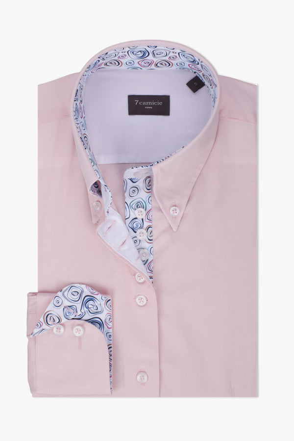 Silvia Iconic Poplin Stretch Women Shirt Pink