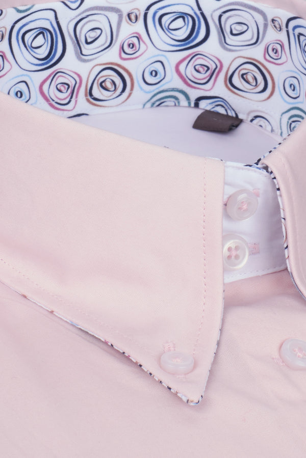 Silvia Iconic Poplin Stretch Women Shirt Pink