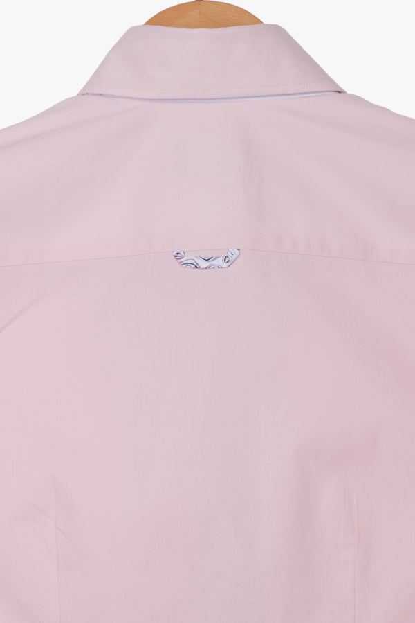 Silvia Iconic Poplin Stretch Women Shirt Pink