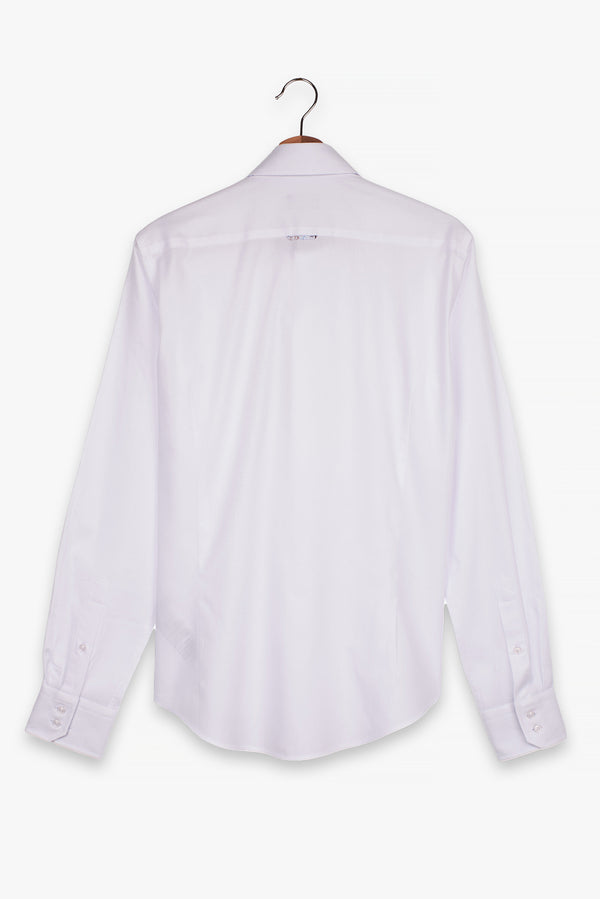 Camisa Hombre Roma Sport Armaturato Blanco Blanco