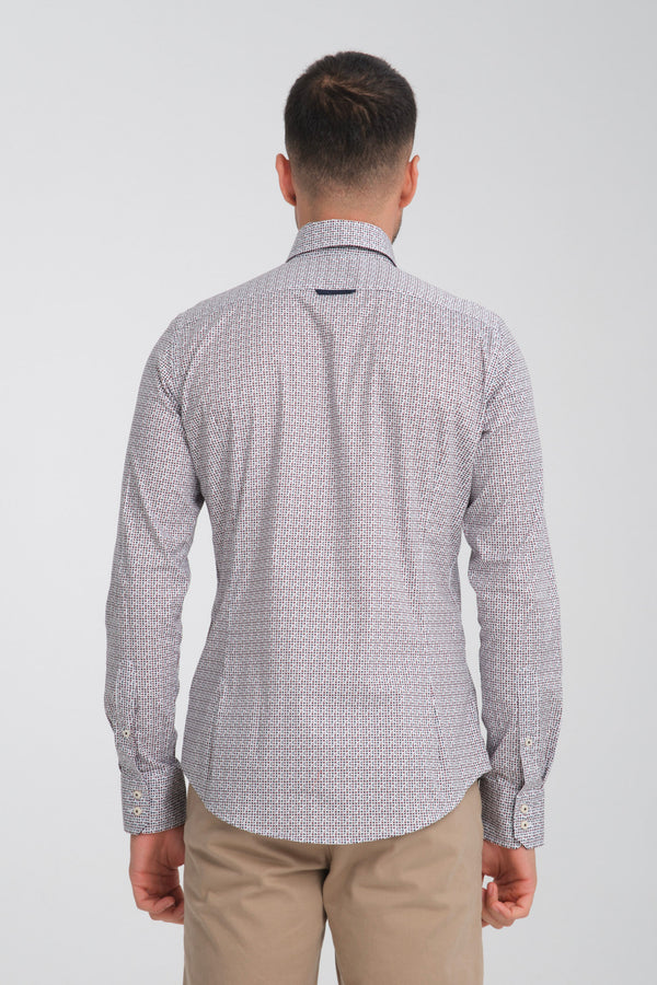 Chemise Homme Roma Sport Rouge Bleu