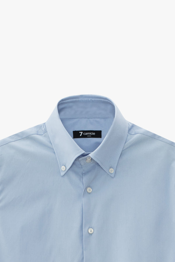 Camicia Uomo Roma Oxford Celeste