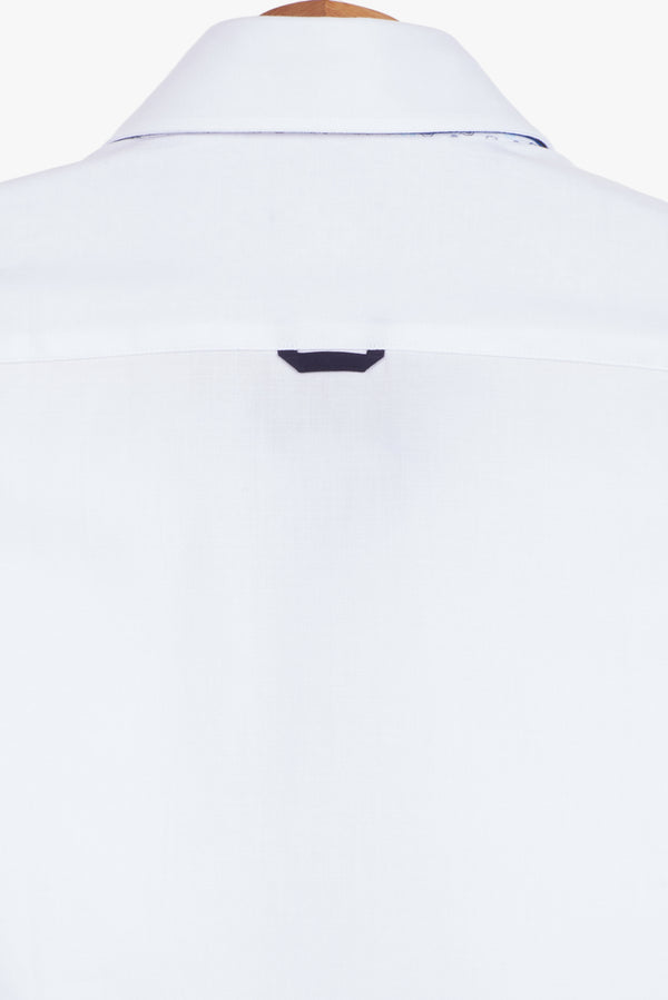 Camicia Uomo Marco Polo Iconic Armaturato Bianco Bianco