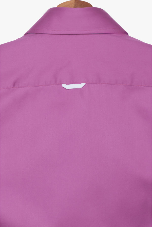 Marco Polo Iconic Herren Hemd Satin Lila
