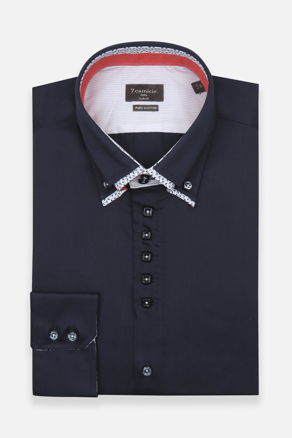 Chemise Homme Marco Polo Iconic Satin Bleu