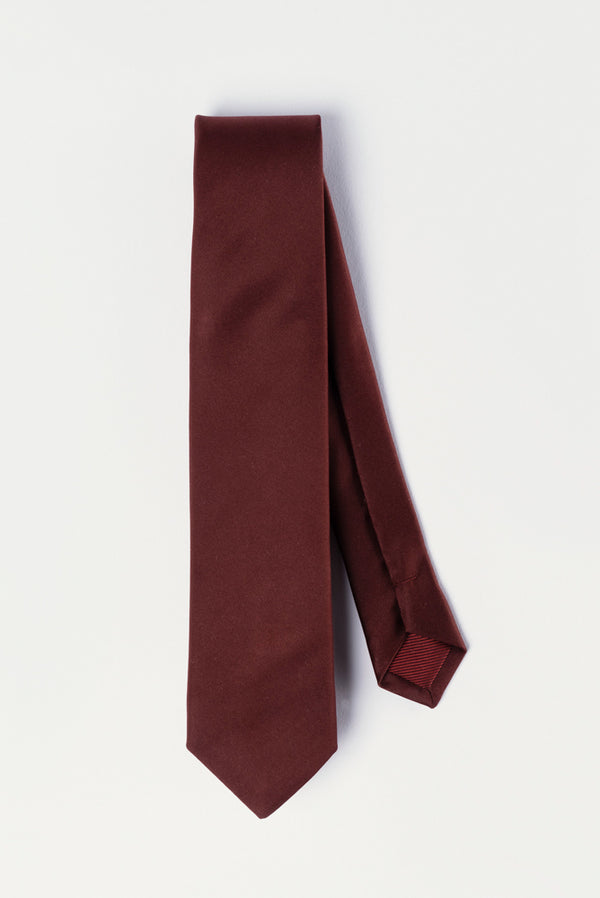 Silk Man Tie Red