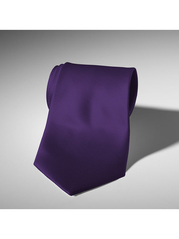 Silk Man Tie Purple