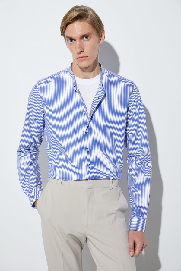 Chemise Homme Caravaggio Sport Armaturato Blanc Bleu