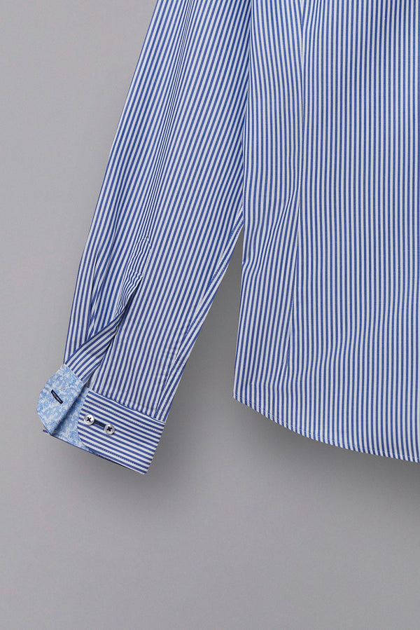Chemise Homme Caravaggio Sport Armaturato Blanc Bleu