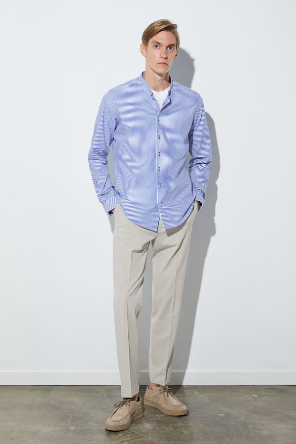 Chemise Homme Caravaggio Sport Armaturato Blanc Bleu