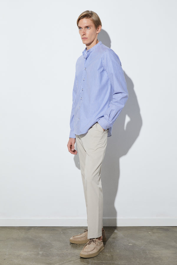 Chemise Homme Caravaggio Sport Armaturato Blanc Bleu